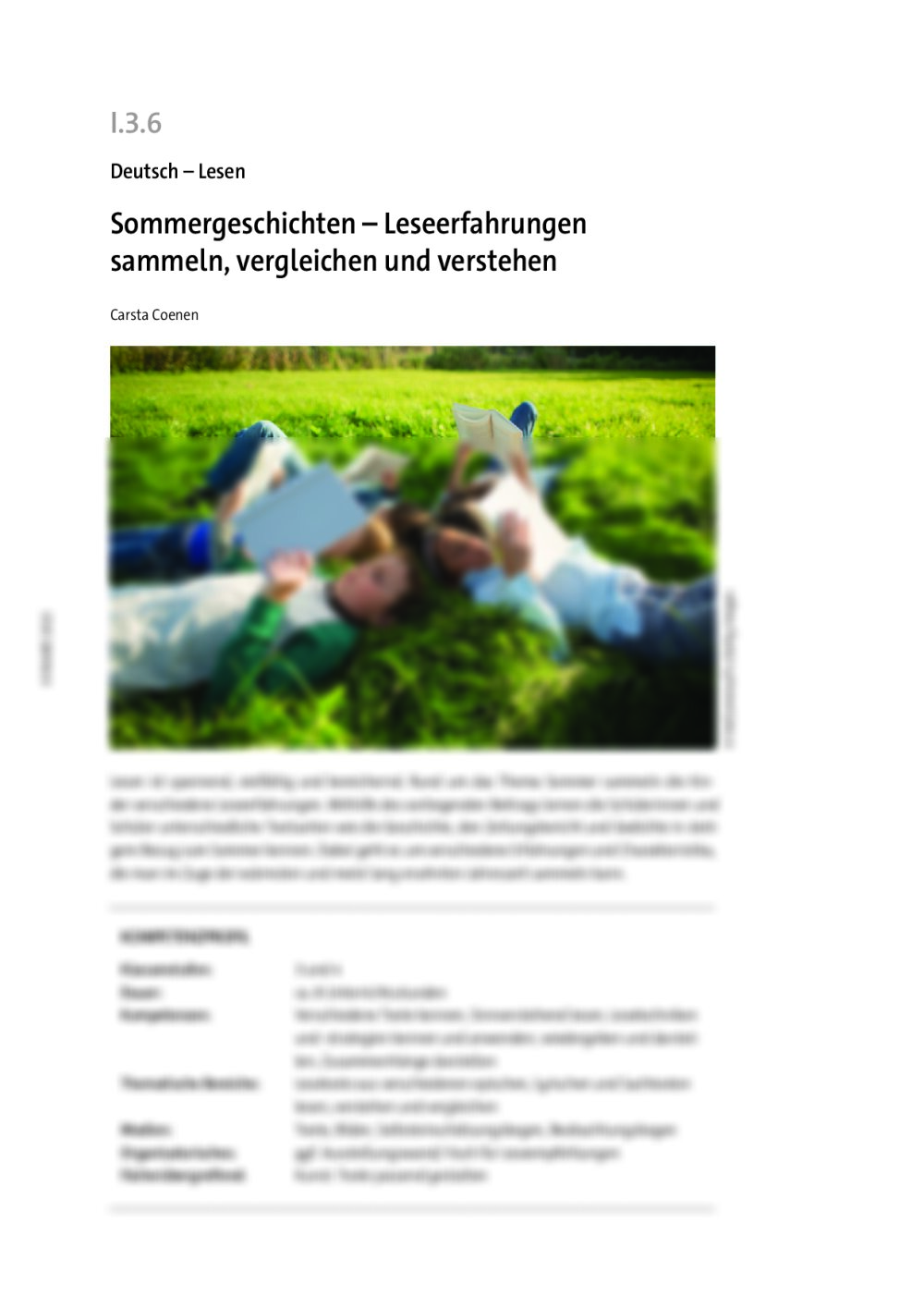 Sommergeschichten - Seite 1