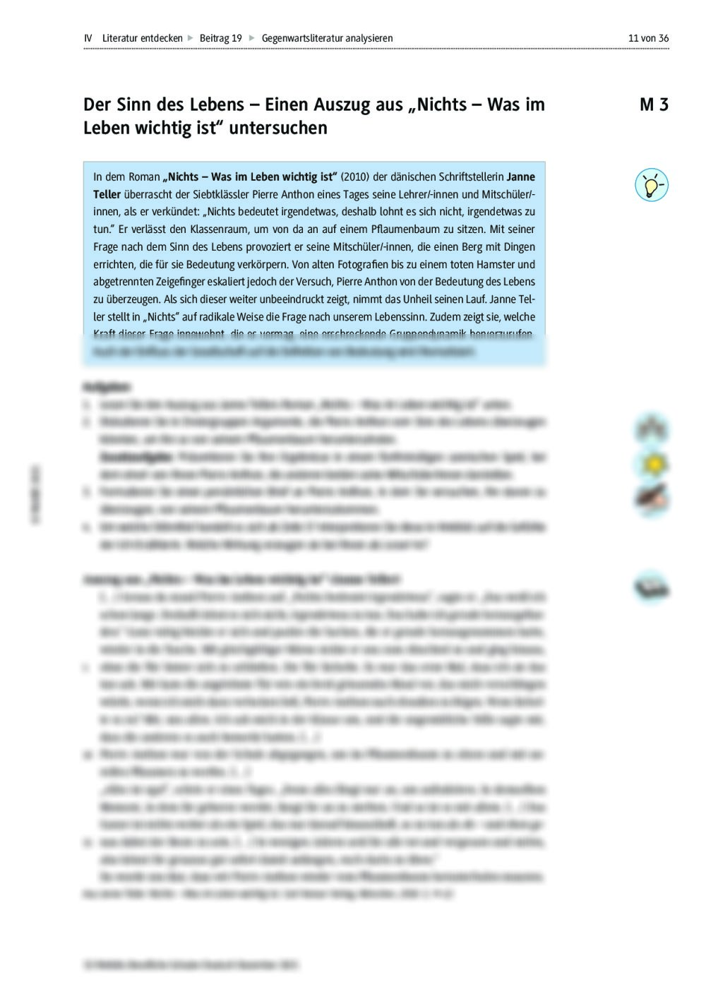 Prosatexte analysieren und interpretieren | RAAbits Online