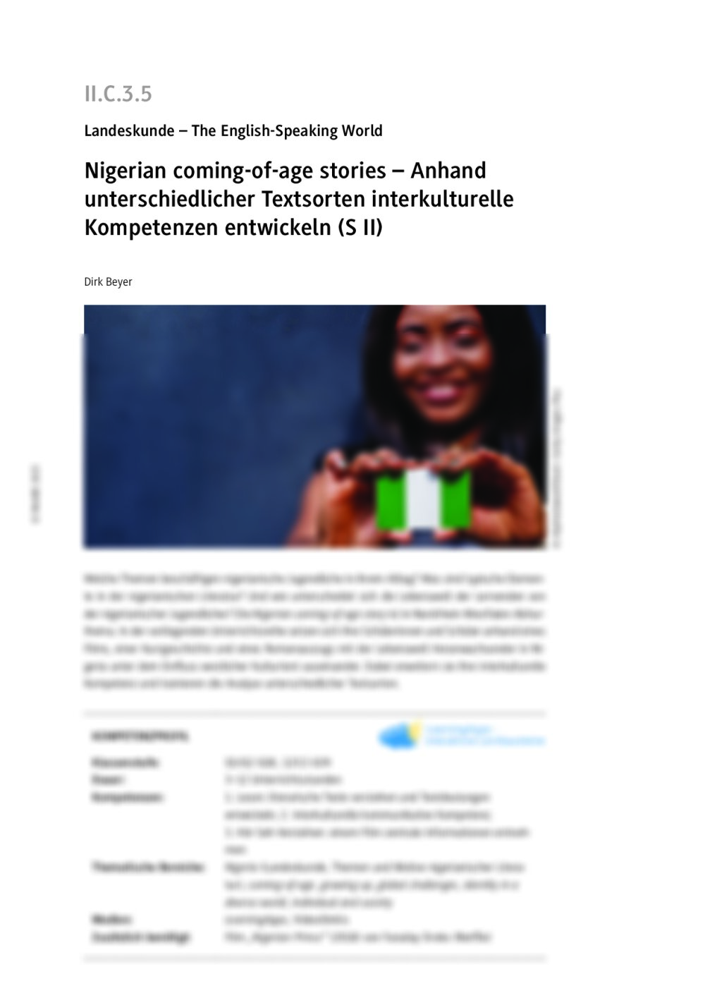 Nigerian coming-of-age stories  - Seite 1