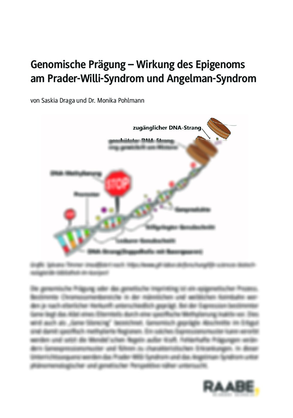 Genomische Prägung - Seite 1