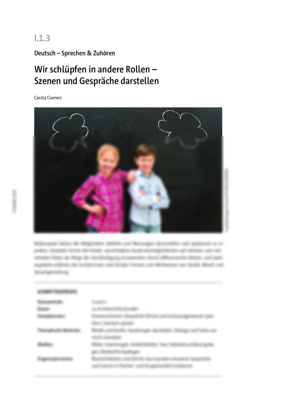 Wir schlüpfen in andere Rollen - Seite 1