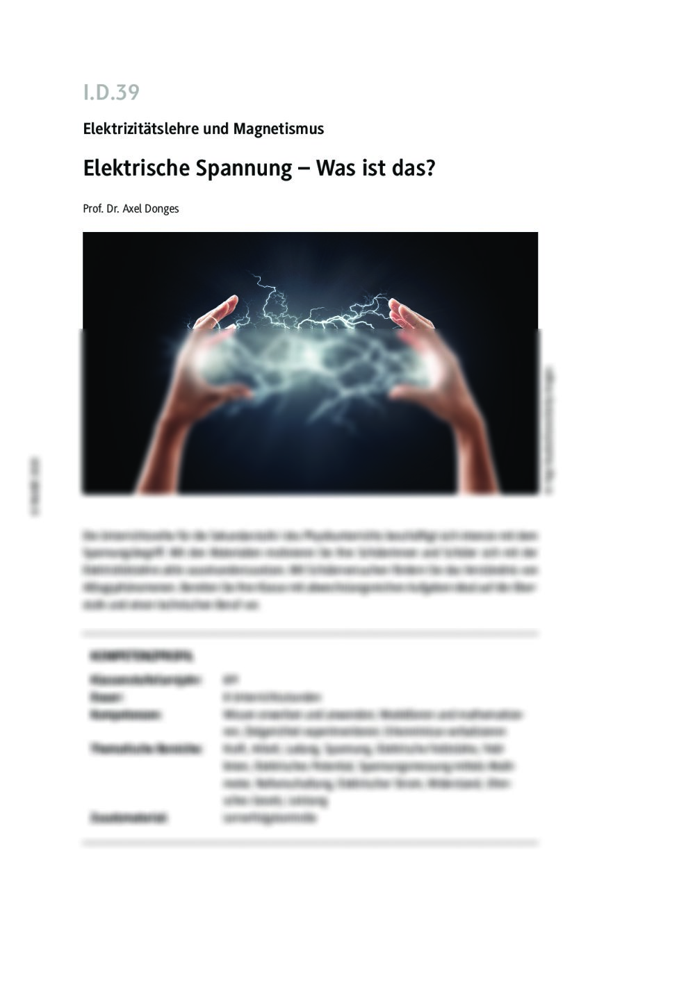 Elektrische Spannung - Seite 1