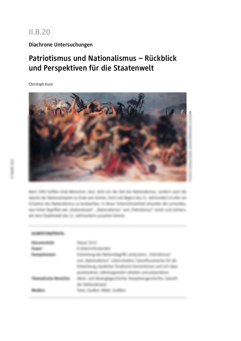 Patriotismus und Nationalismus - Seite 1