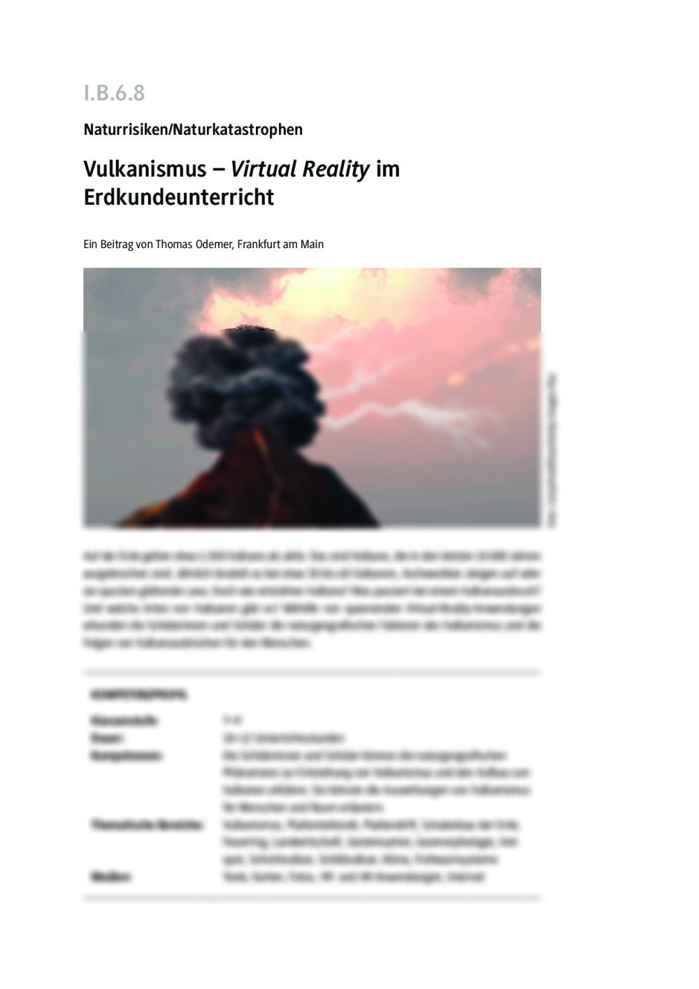Vulkanismus mit Virtual Reality - Seite 1