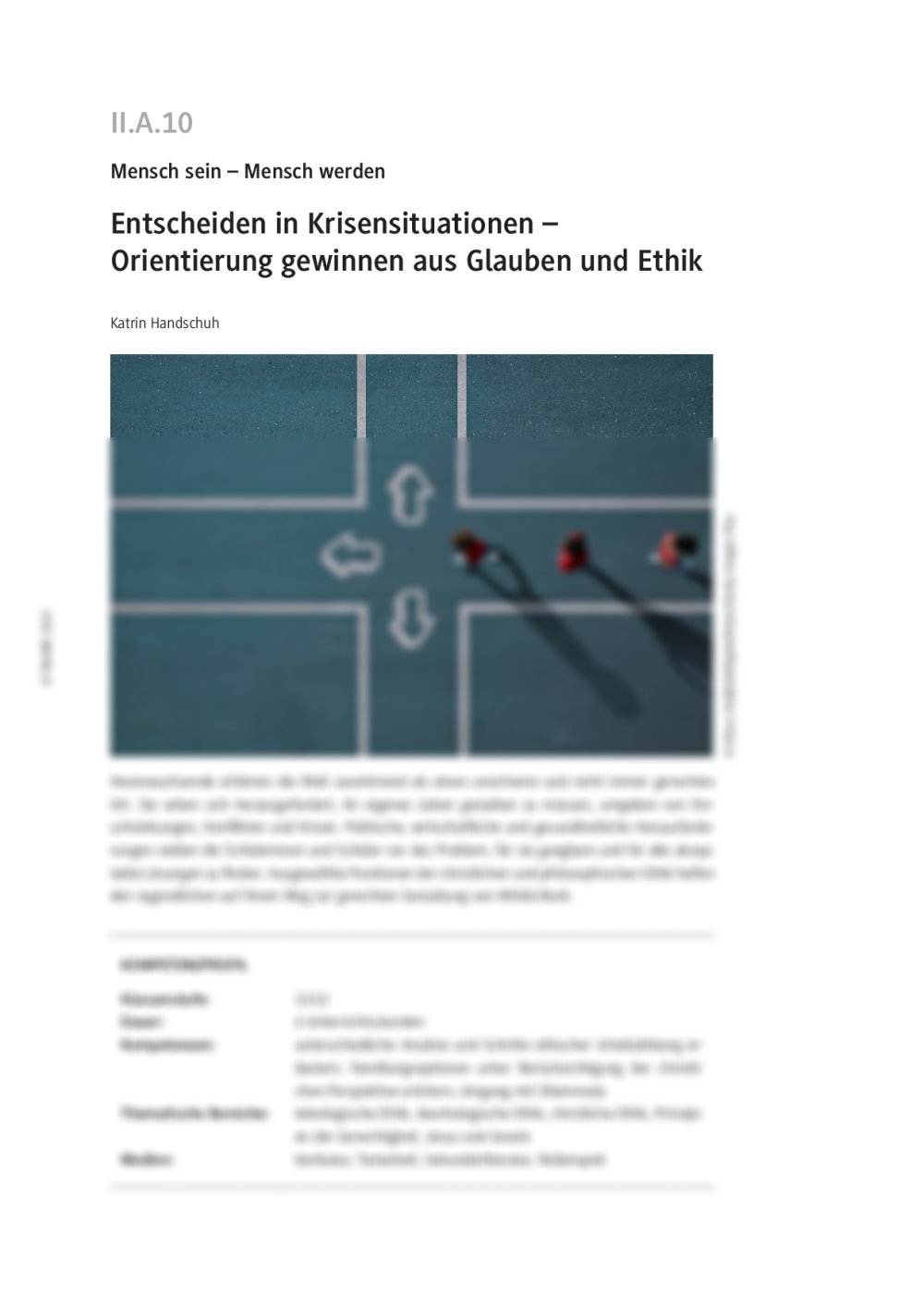 Entscheiden in Krisensituationen - Seite 1