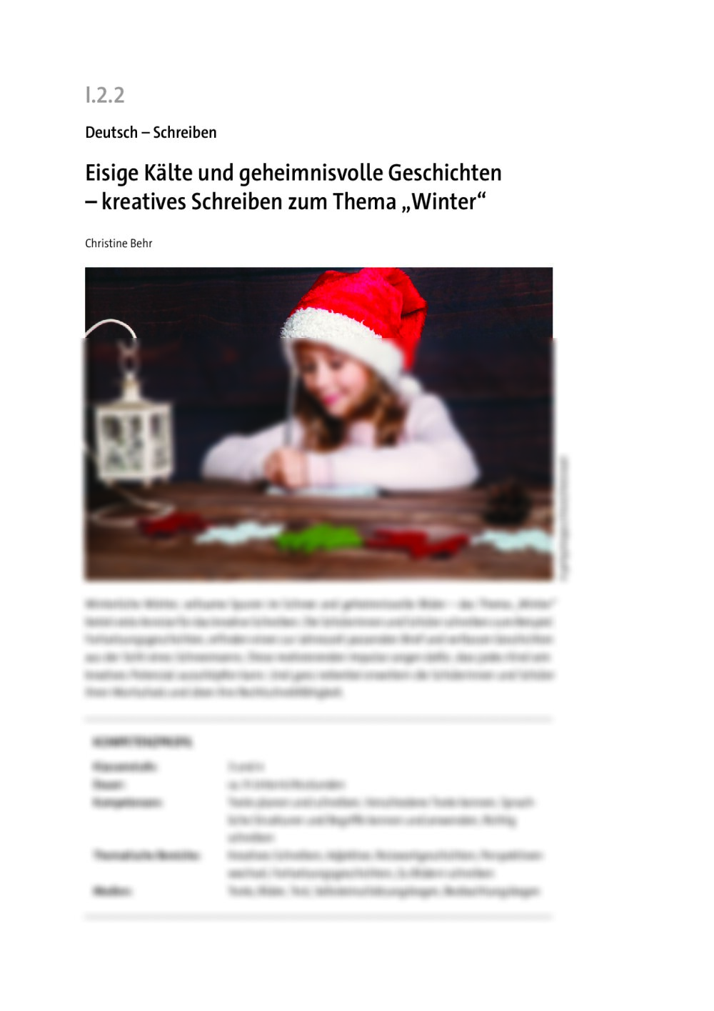 Eisige Kälte und geheimnisvolle Geschichten - Seite 1