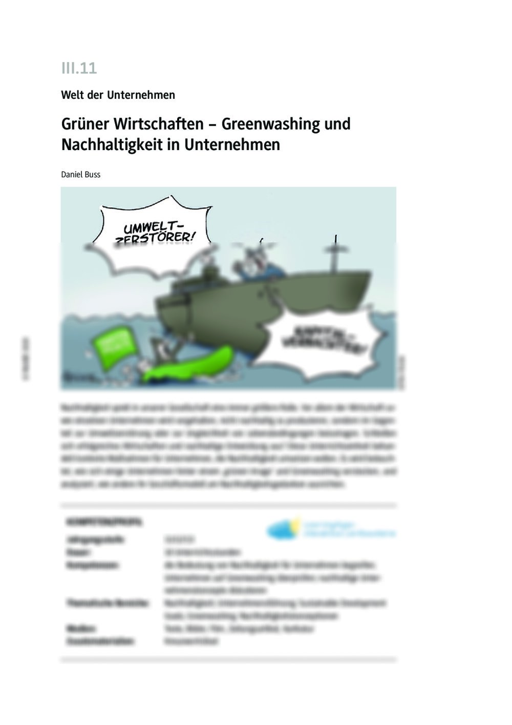 Grüner Wirtschaften - Seite 1