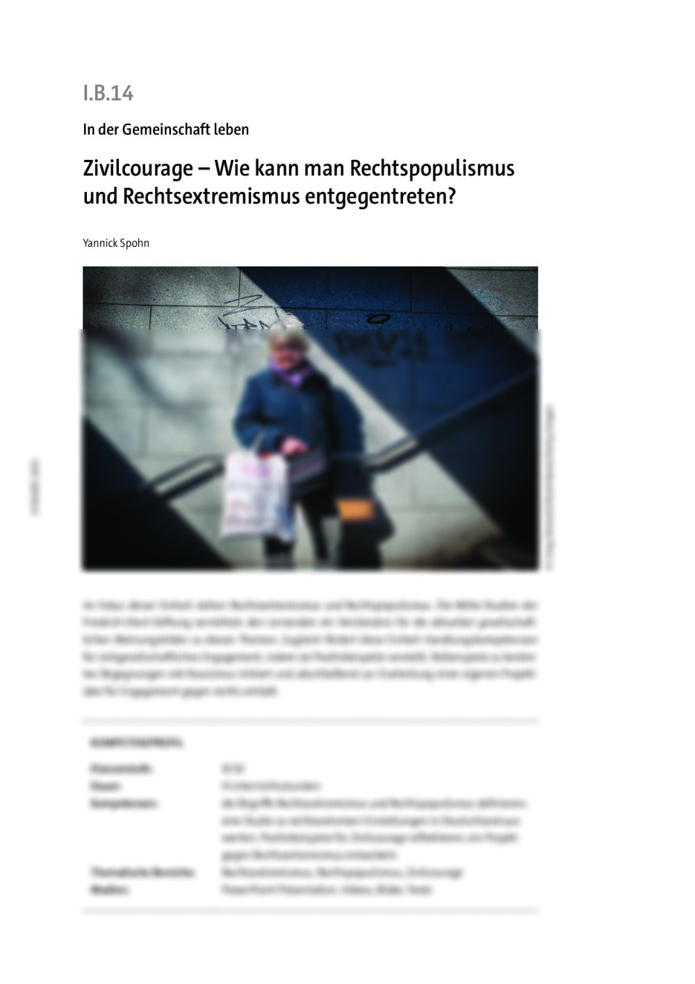Zivilcourage - Seite 1