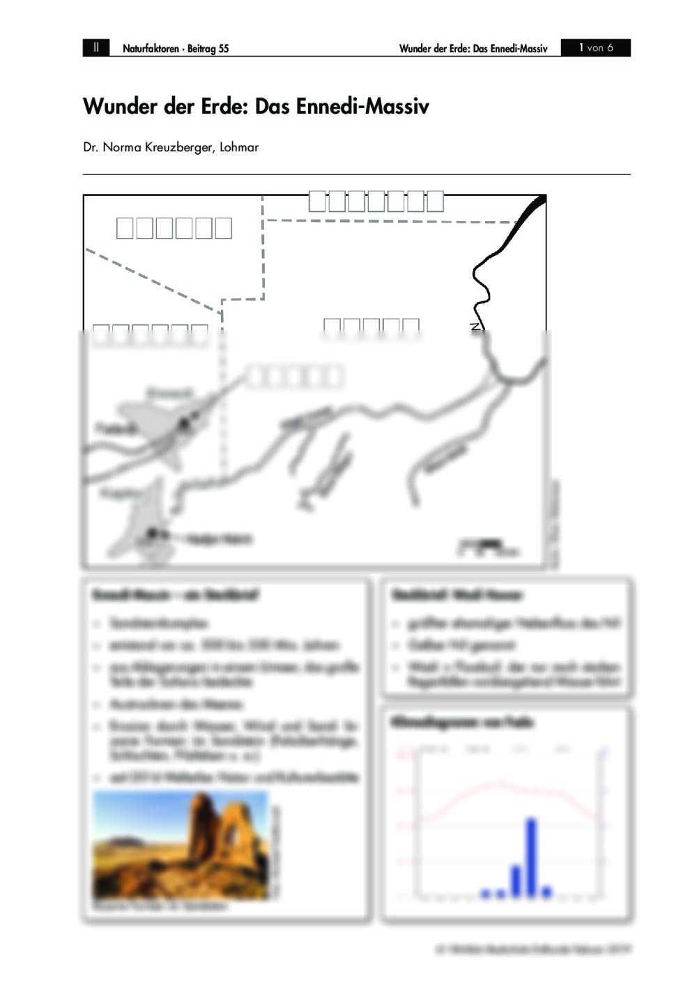 Merkmale einer Wüstenlandschaft - Seite 1