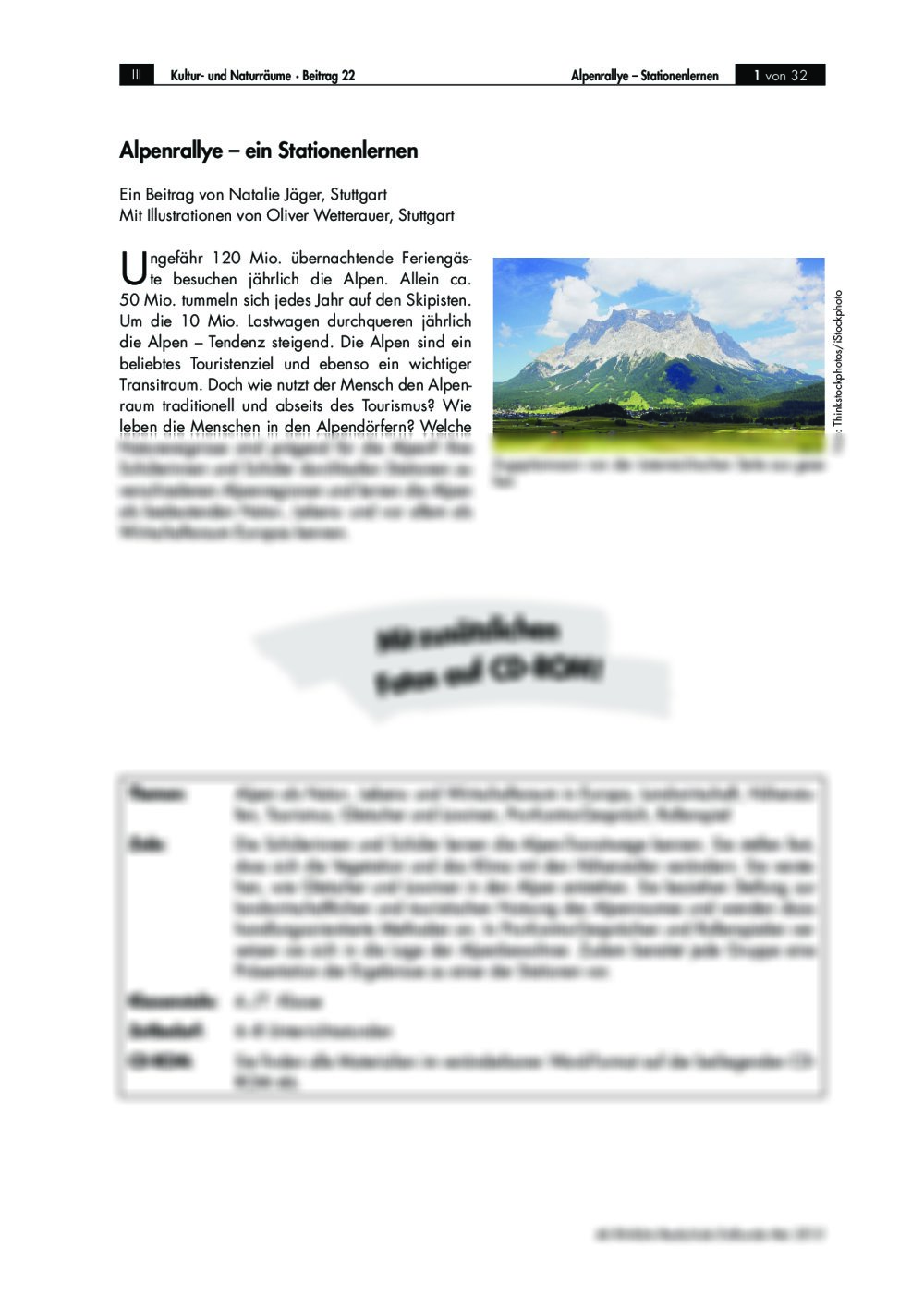 Alpenrallye - Seite 1