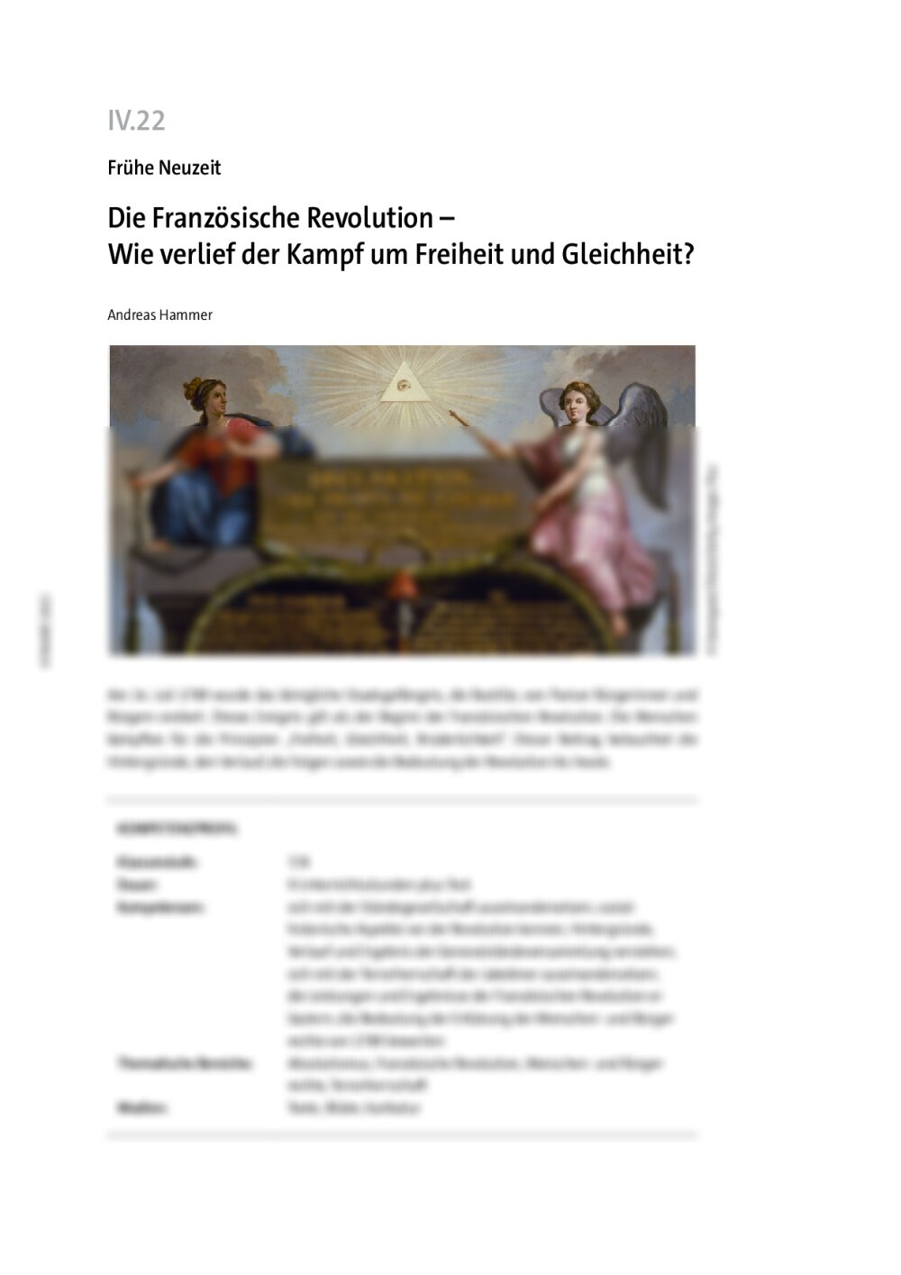 Die Französische Revolution  - Seite 1