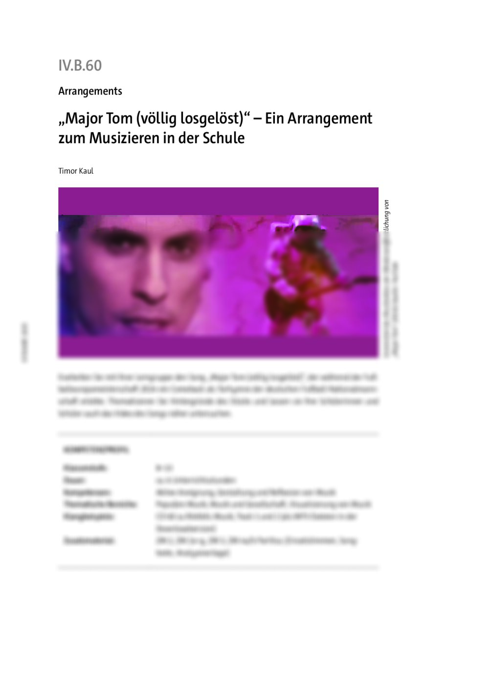 „Major Tom (völlig losgelöst)“ - Seite 1