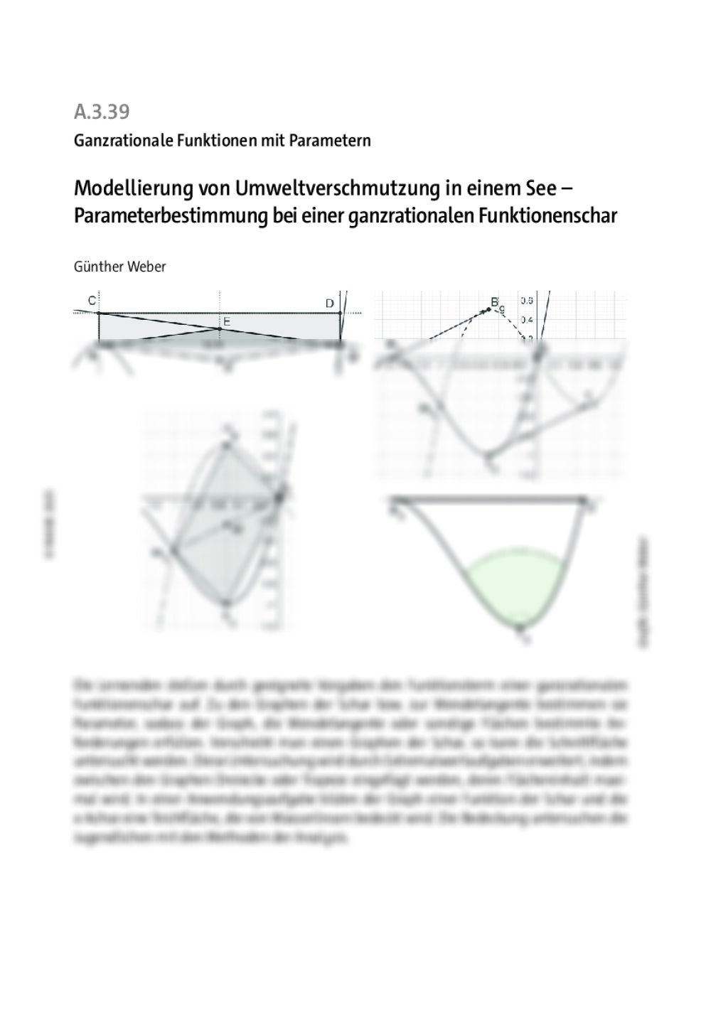 Modellierung von Umweltverschmutzung in einem See - Seite 1