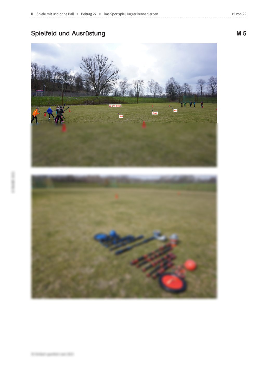 Sportspiele kennenlernen