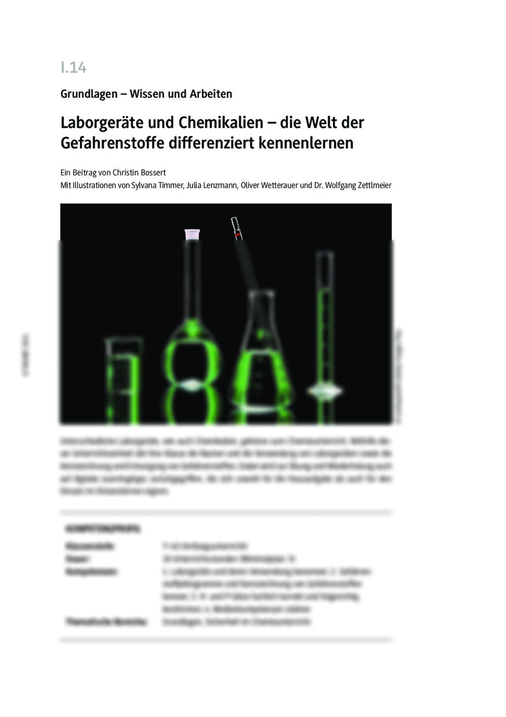 Laborgeräte und Chemikalien - Seite 1