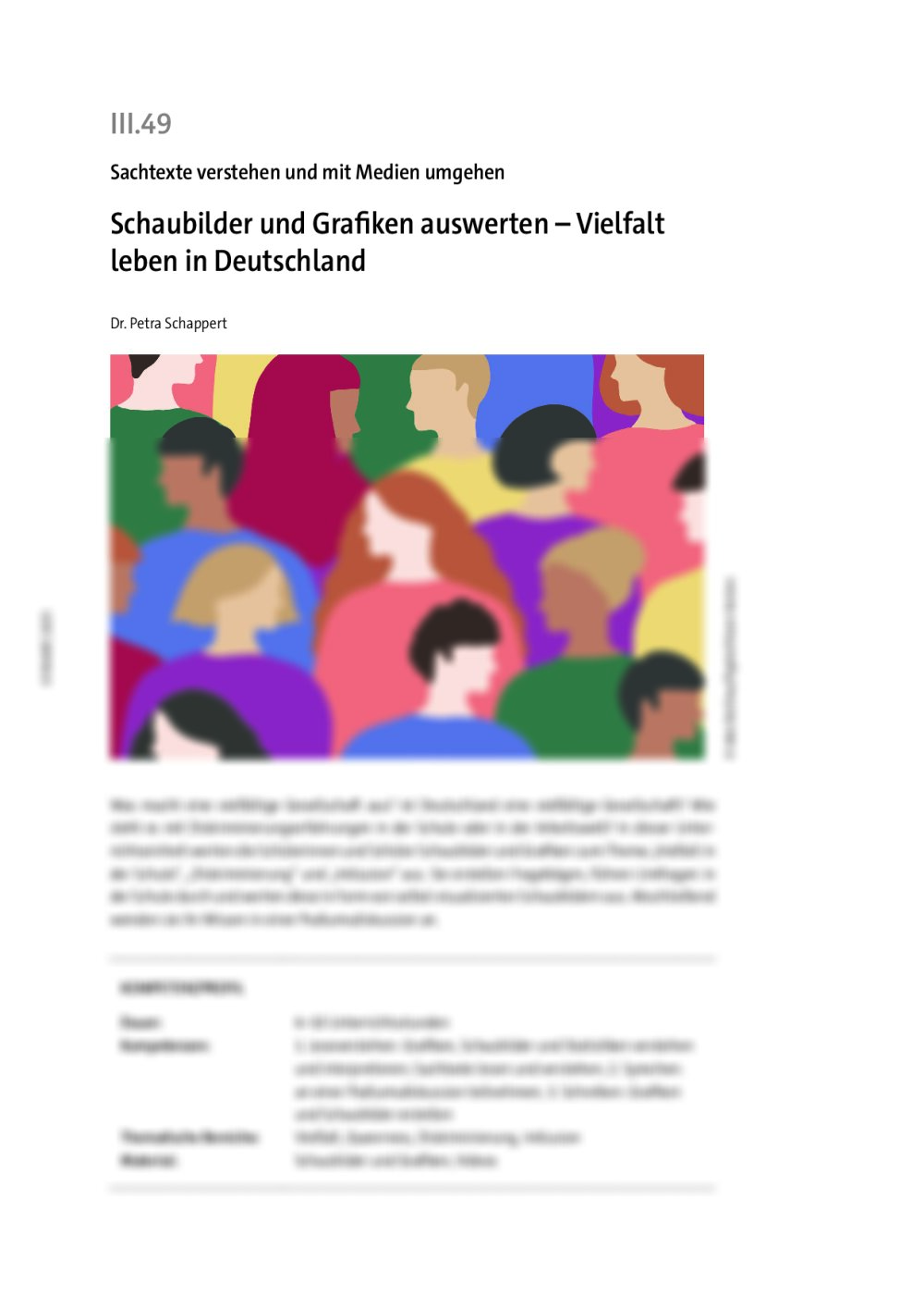 Schaubilder und Grafiken auswerten  - Seite 1