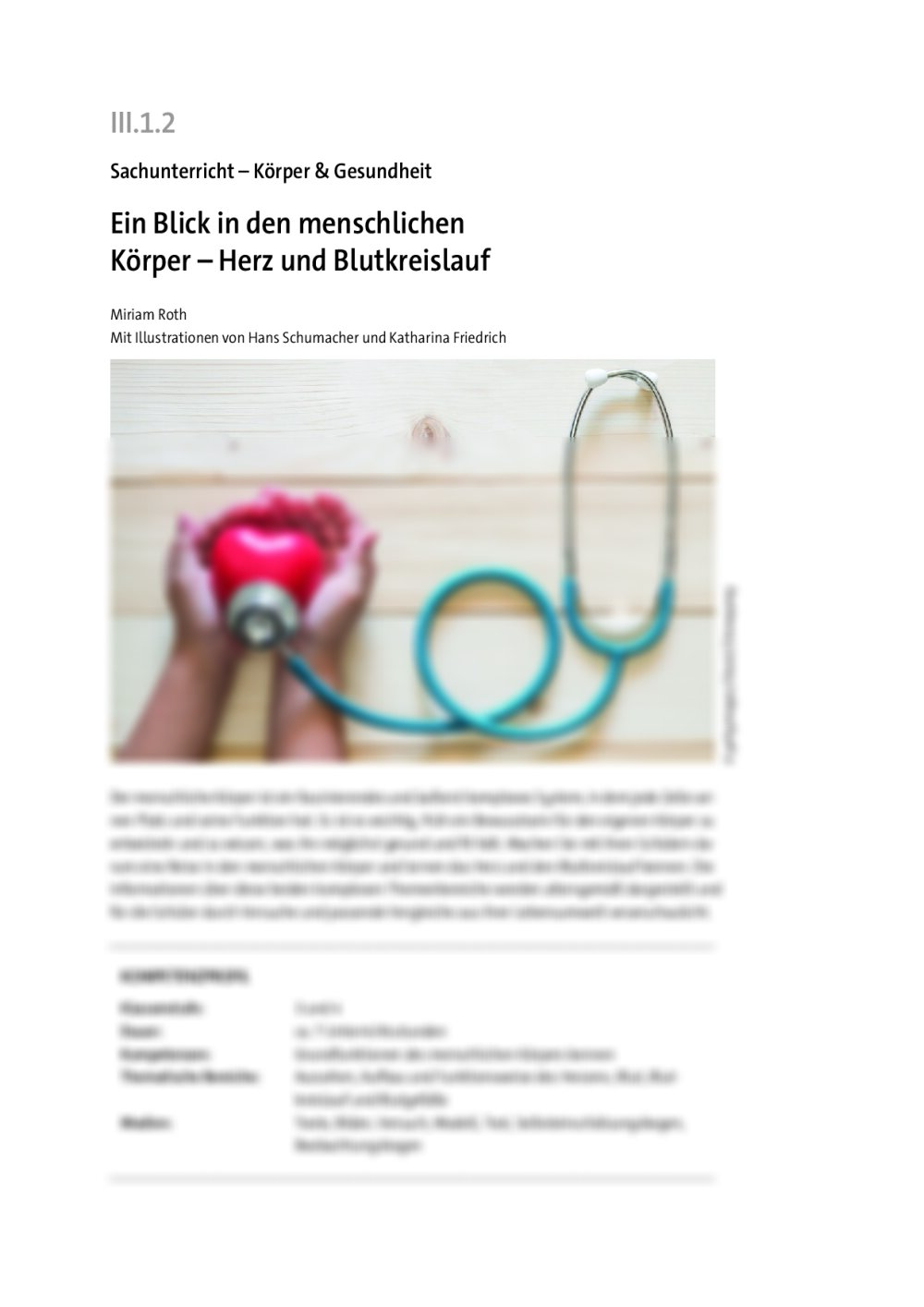 Ein Blick in den menschlichen Körper - Seite 1