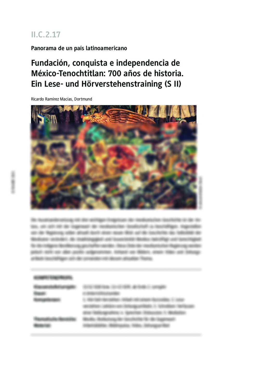 Fundación, conquista e independencia de México-Tenochtitlan: 700 años de historia - Seite 1