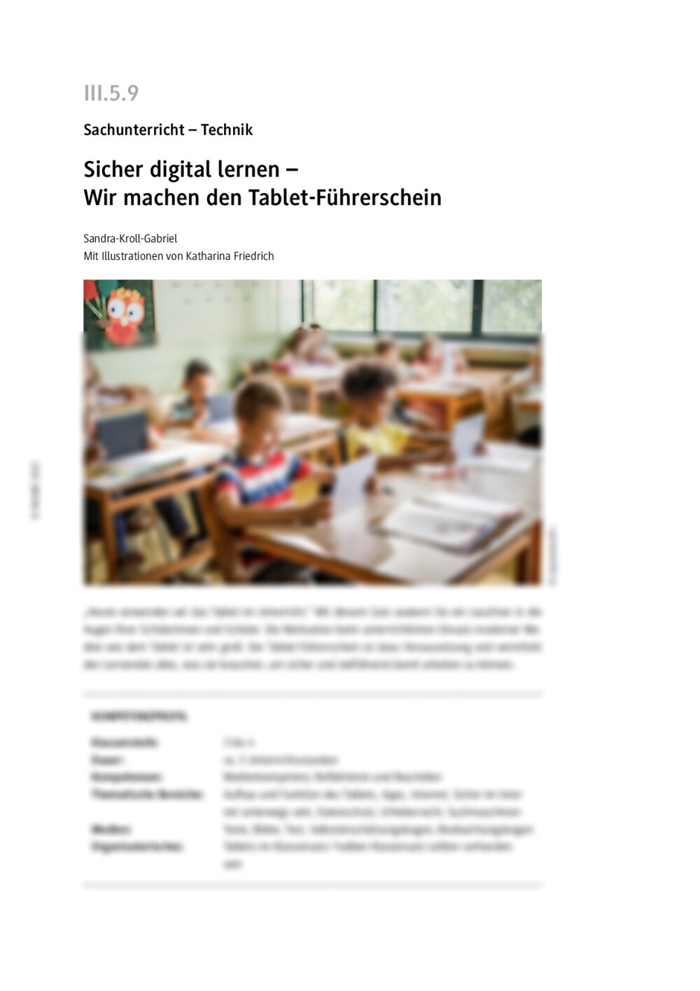 Sicher digital lernen  - Seite 1