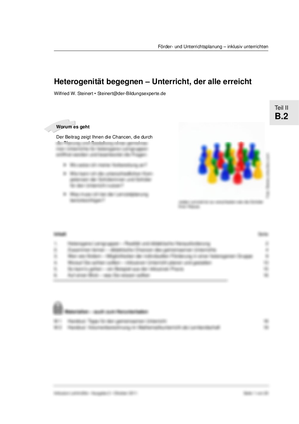 Heterogenität begegnen - Seite 1