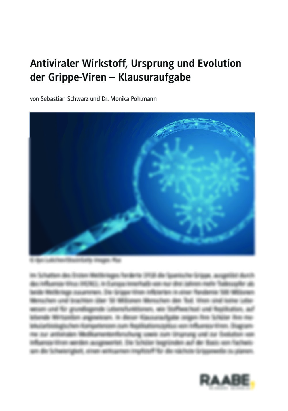 Antiviraler Wirkstoff, Ursprung und Evolution der Grippe-Viren - Seite 1