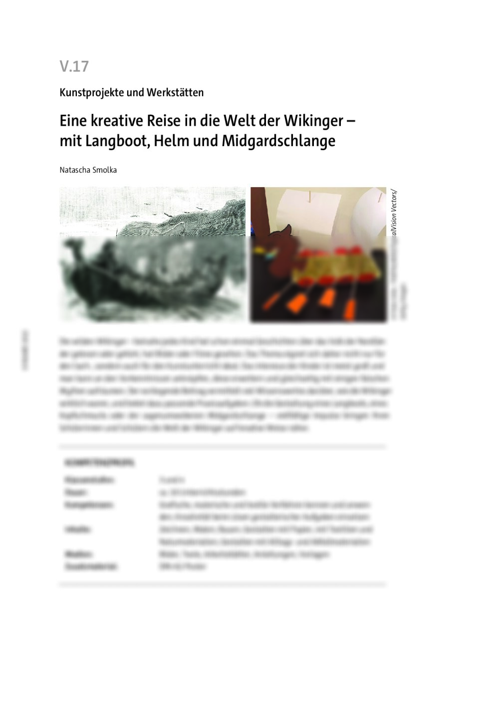 Eine kreative Reise in die Welt der Wikinger - Seite 1