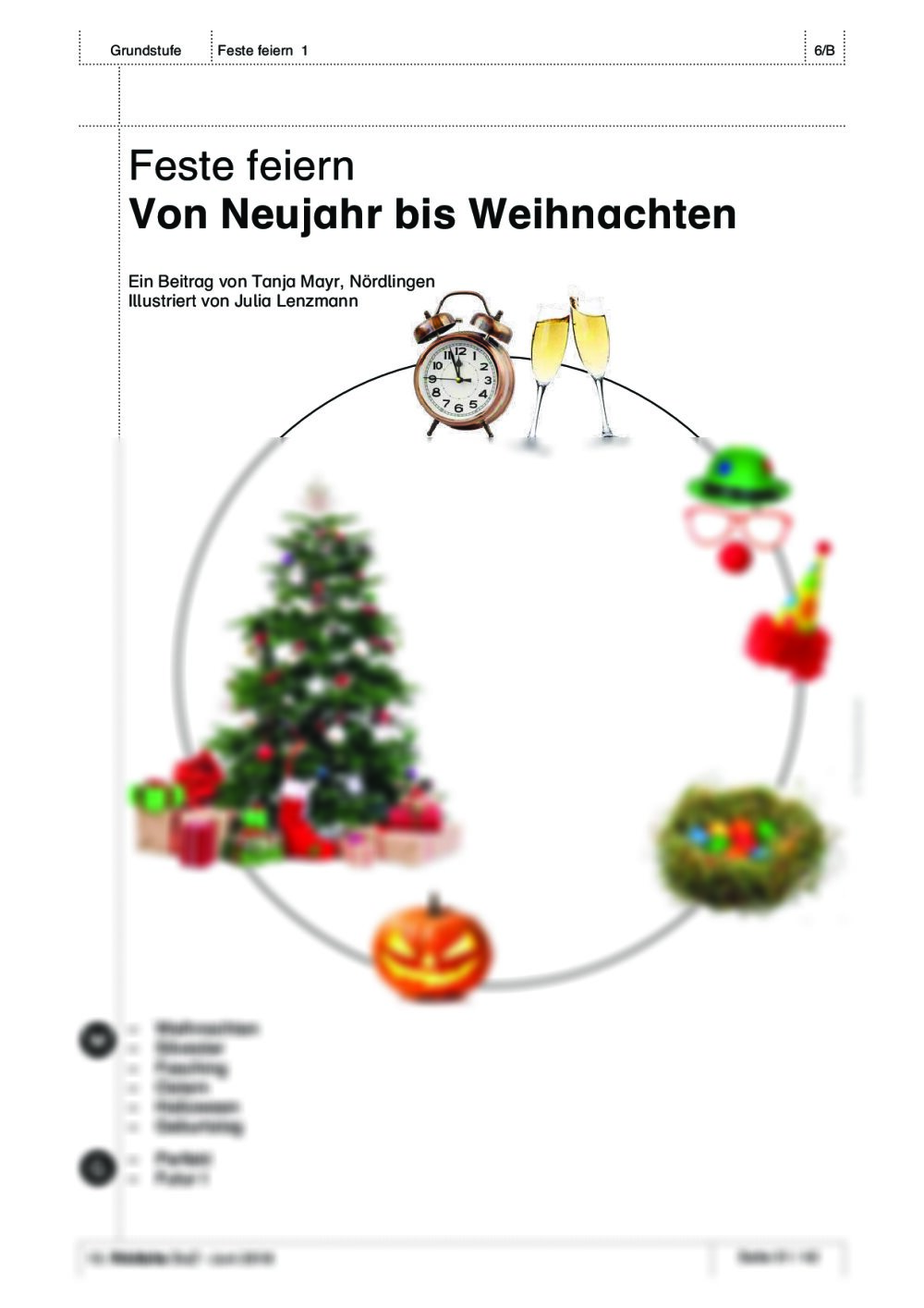 Von Neujahr bis Weihnachten - Seite 1