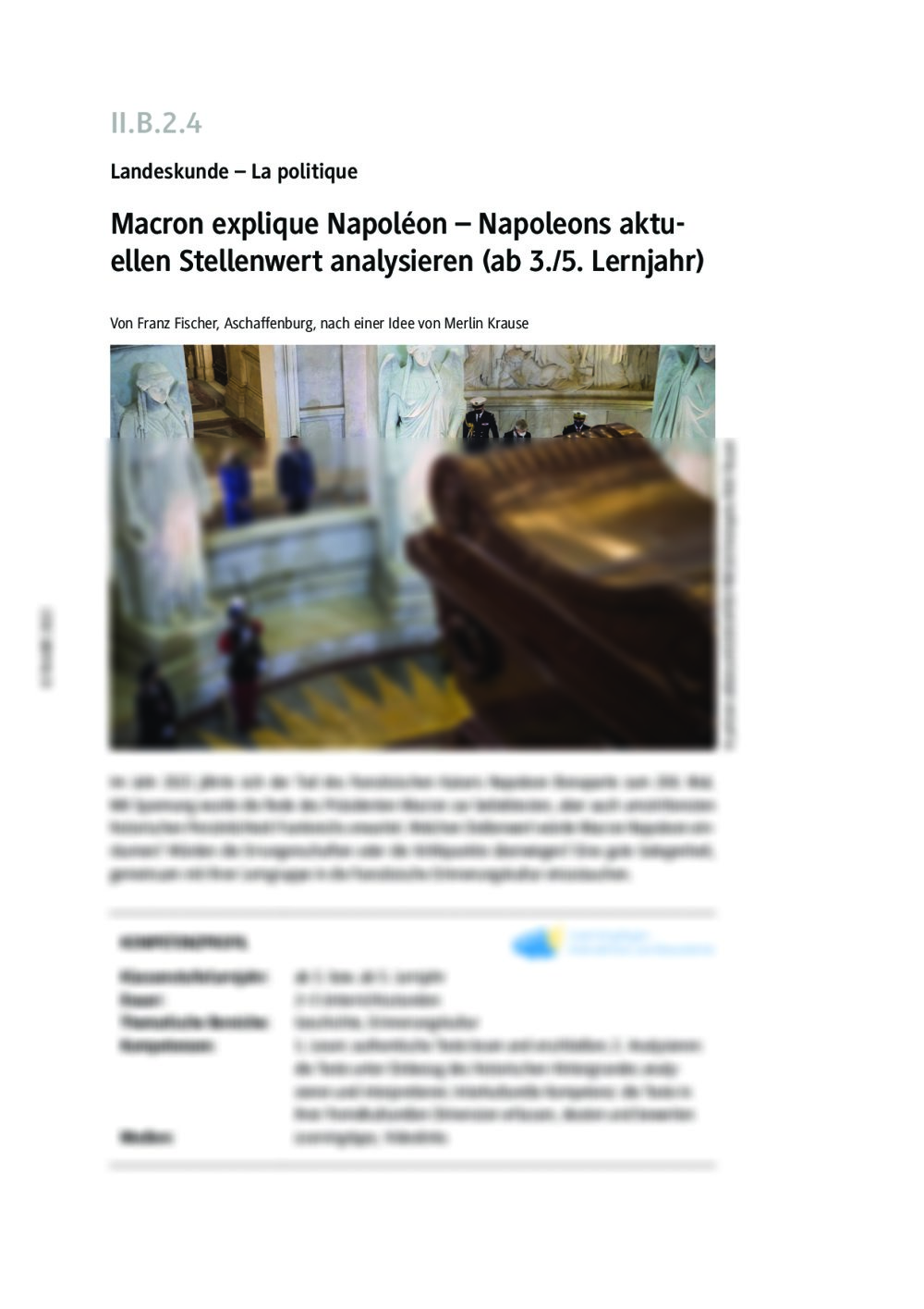 Macron explique Napoléon - Seite 1