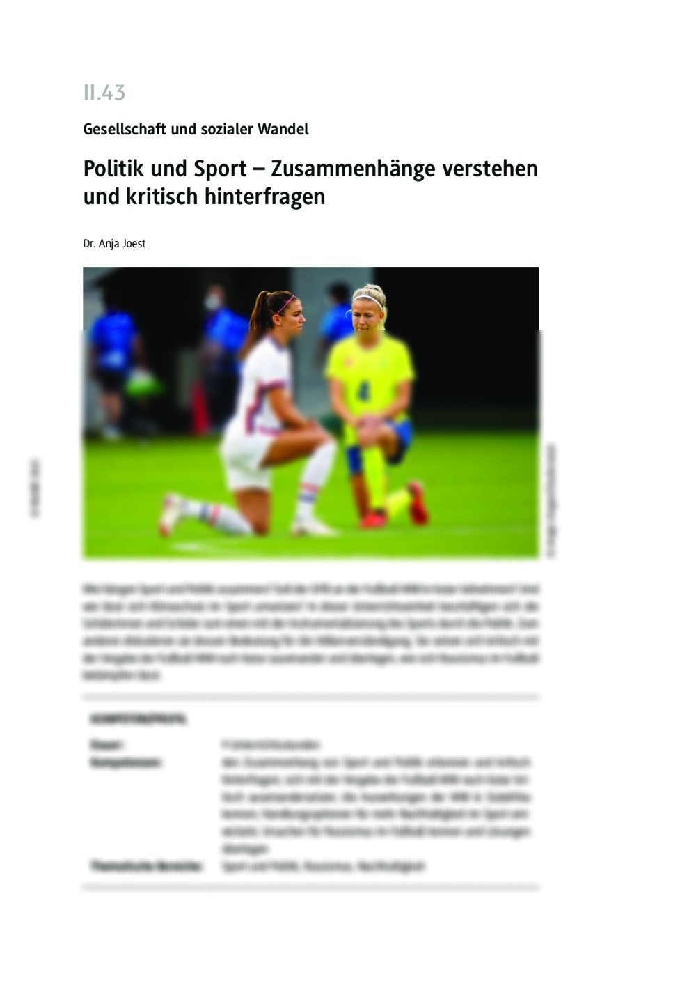 Politik und Sport - Seite 1