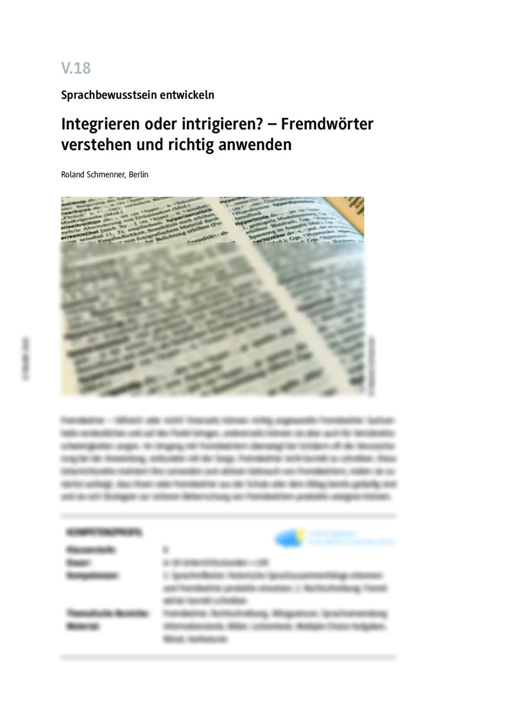 Integrieren oder intrigieren? - Seite 1