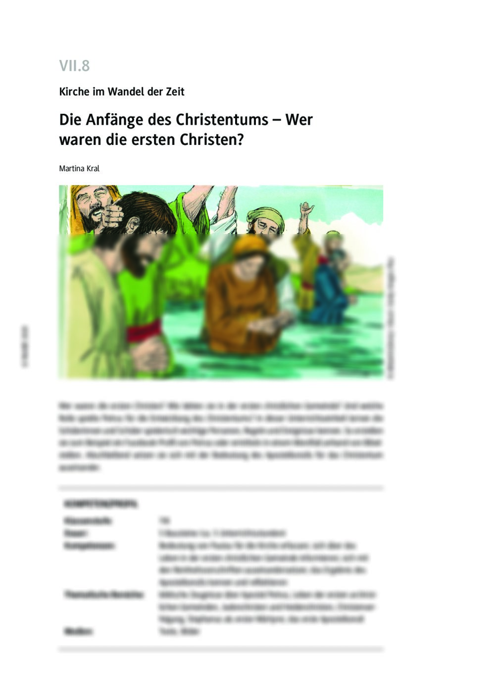 Die Anfänge des Christentums - Seite 1