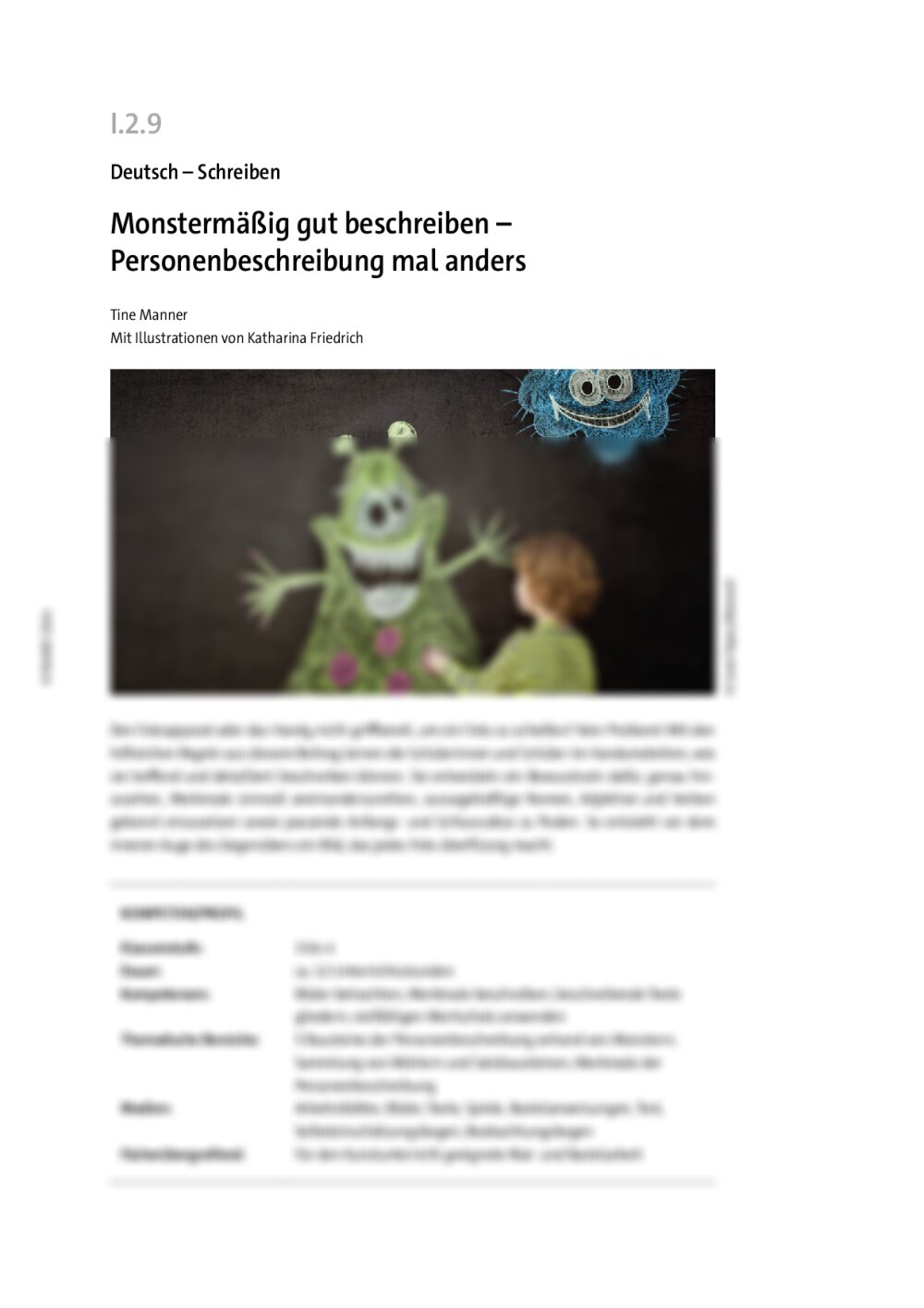 Monstermäßig gut beschreiben - Seite 1