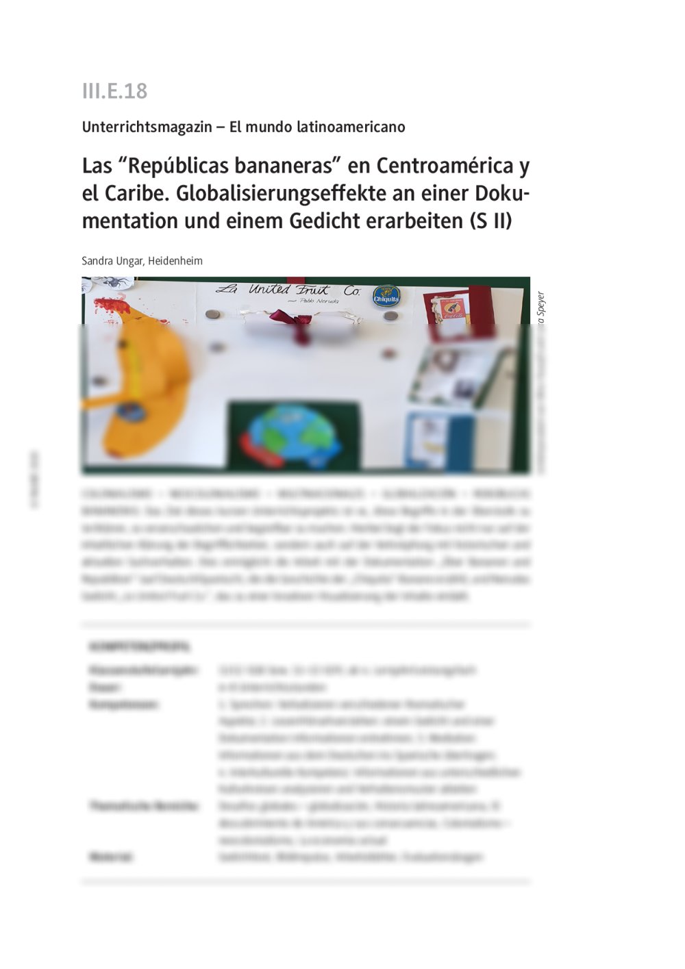 Las "Repúblicas bananeras" en Centroamérica y el Caribe - Seite 1