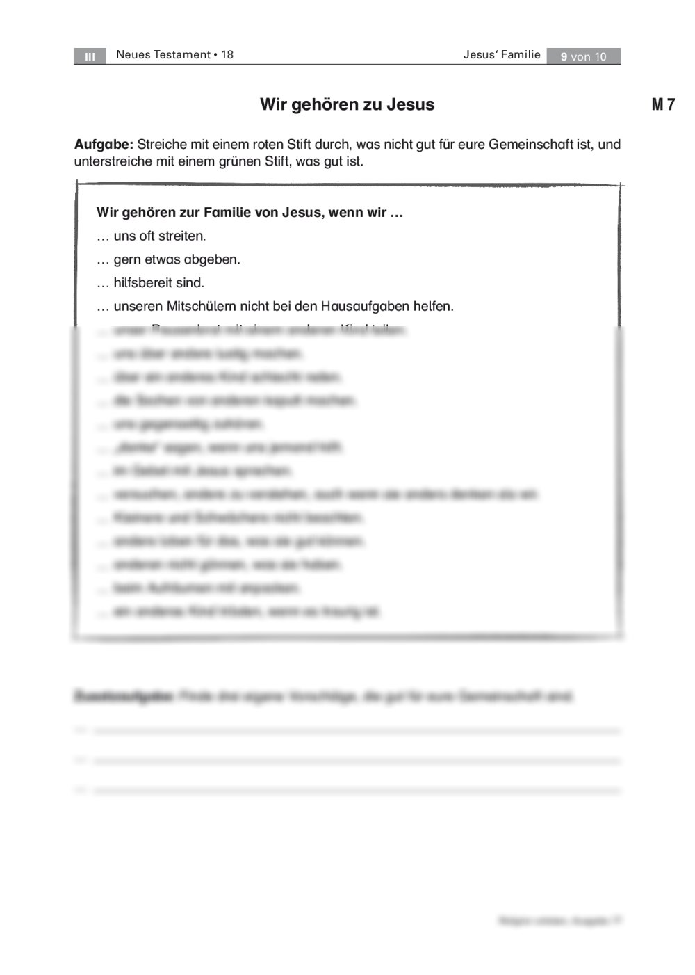 Jesus kennenlernen grundschule