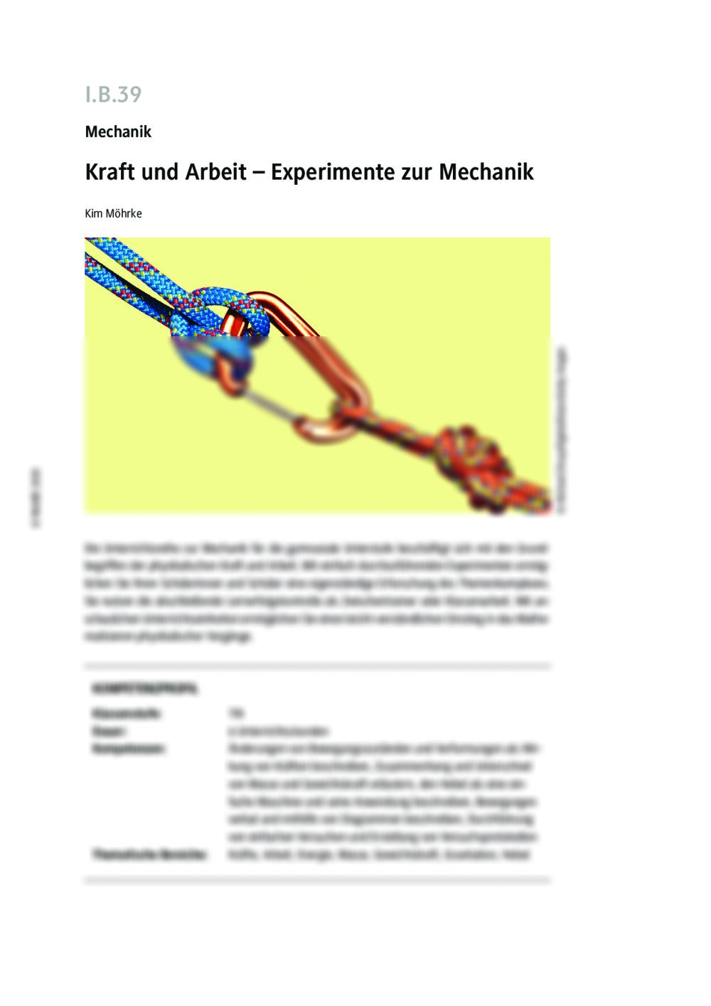 Kraft und Arbeit - Seite 1