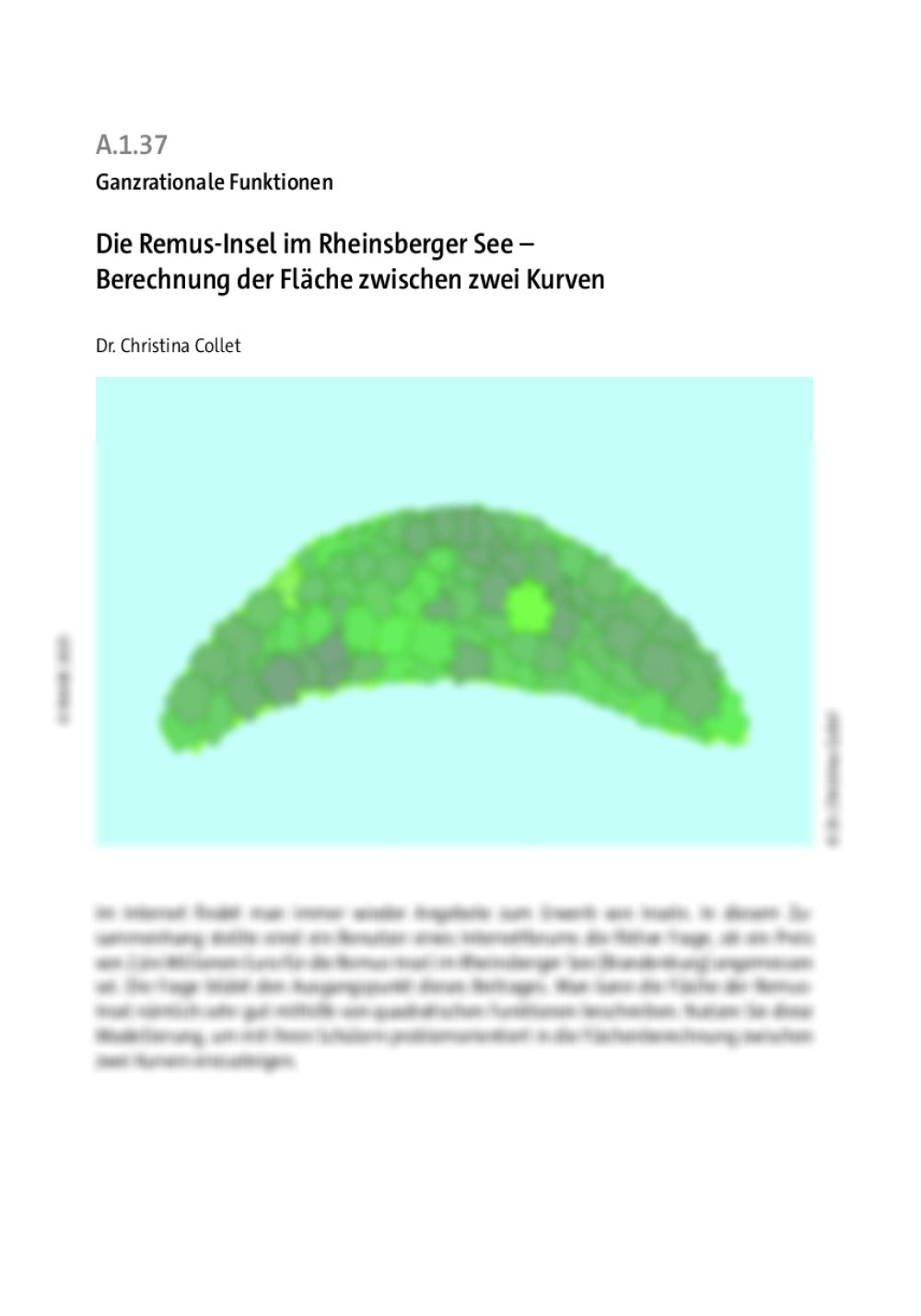 Die Remus-Insel im Rheinsberger See - Seite 1