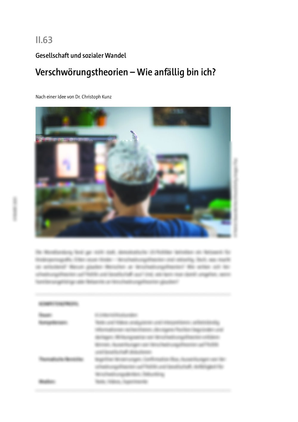 Verschwörungstheorien - Seite 1
