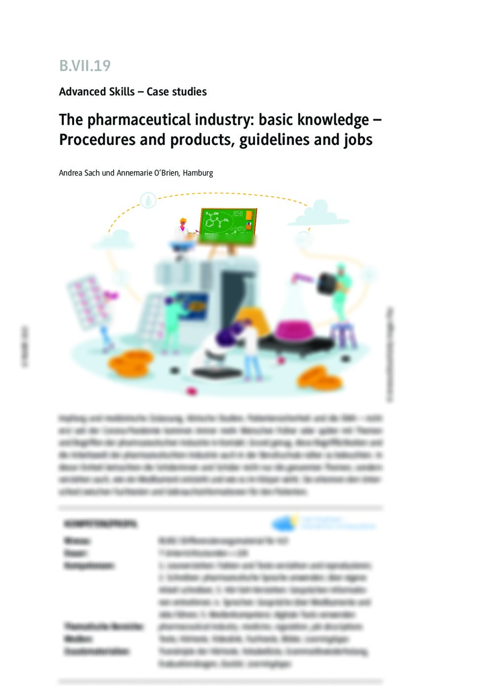 The pharmaceutical industry: basic knowledge - Seite 1