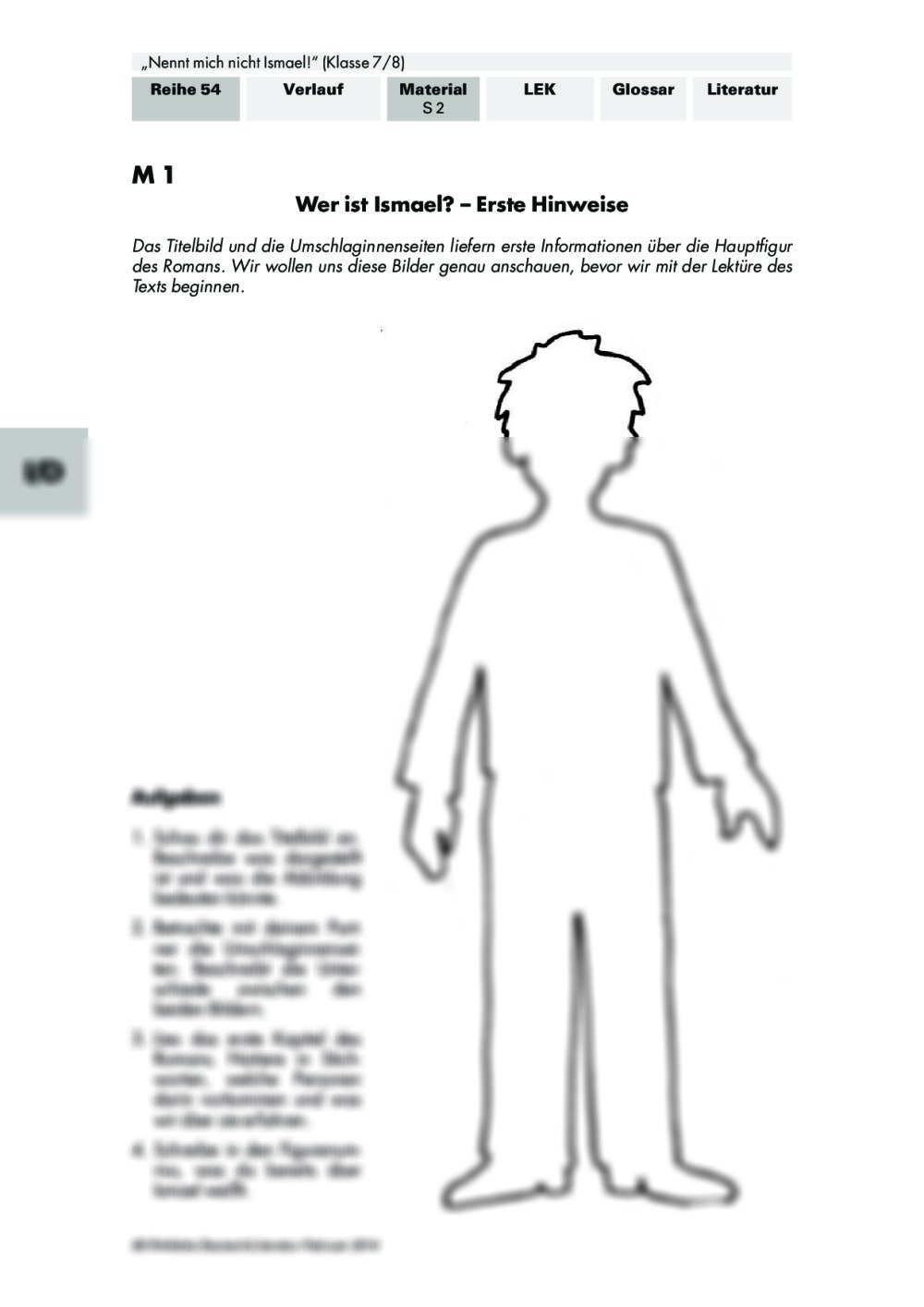 Nennt Mich Nicht Ismael Charakterisierung Pdf „Nennt mich nicht Ismael!" - Unterrichtsmaterial