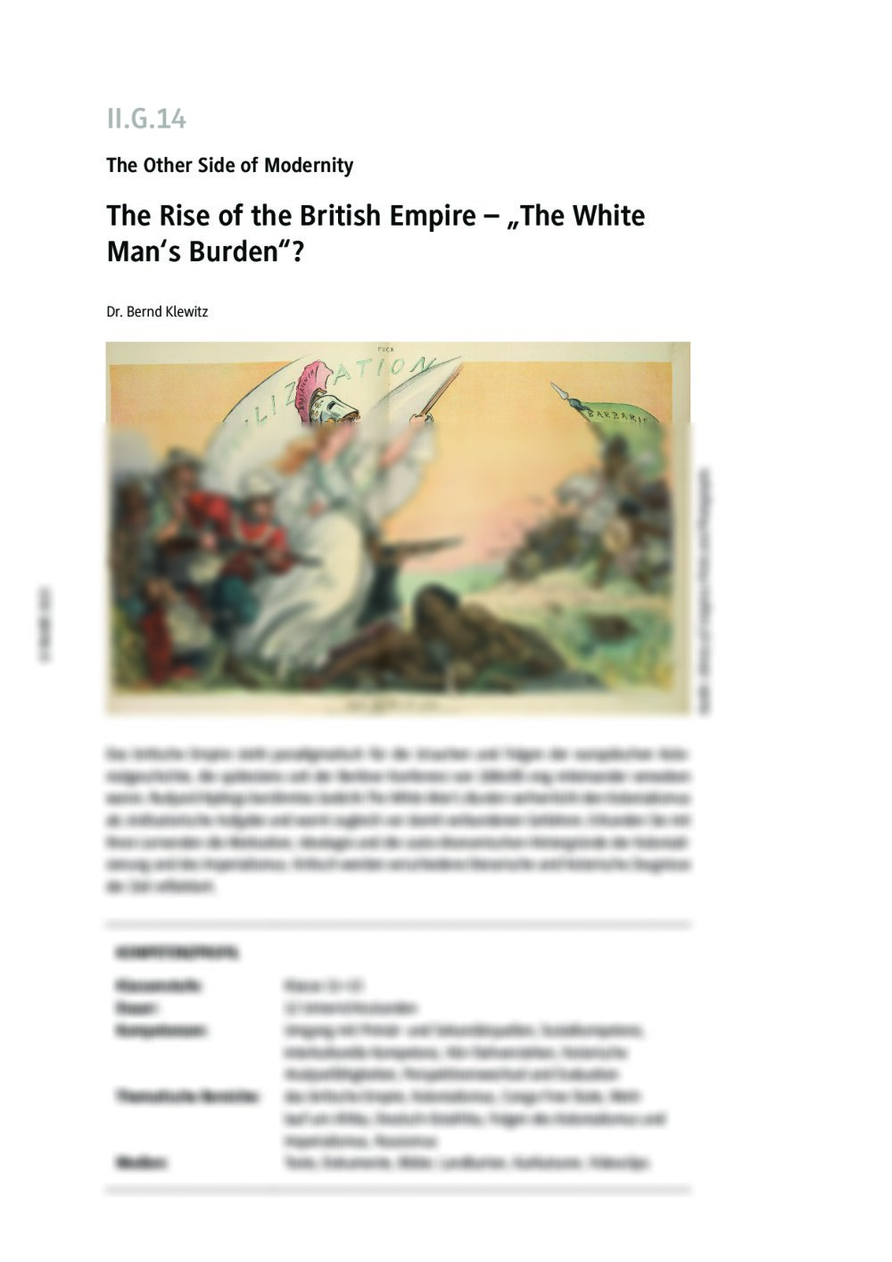 The Rise of the British Empire - Seite 1