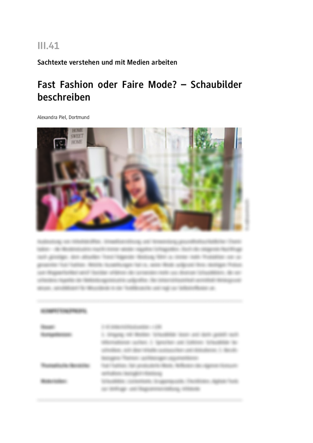 Schaubilder beschreiben - Seite 1
