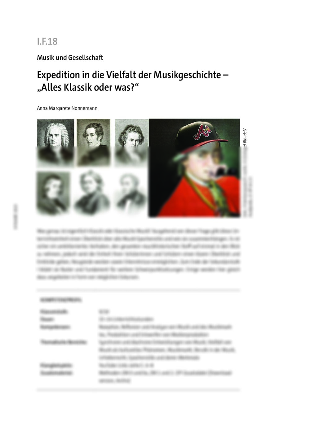 Expedition in die Vielfalt der Musikgeschichte - Seite 1