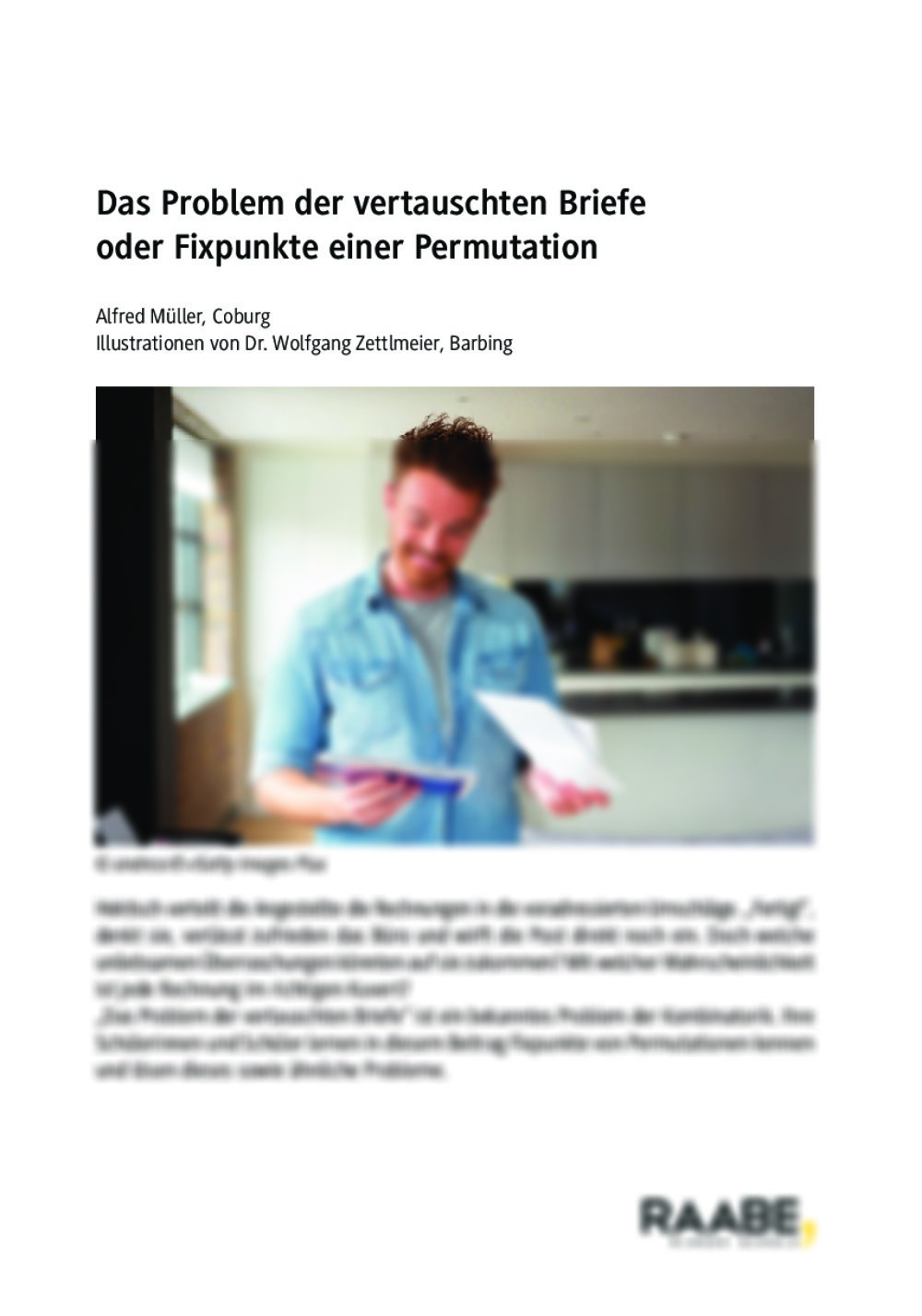 Fixpunkte einer Permutation - Seite 1