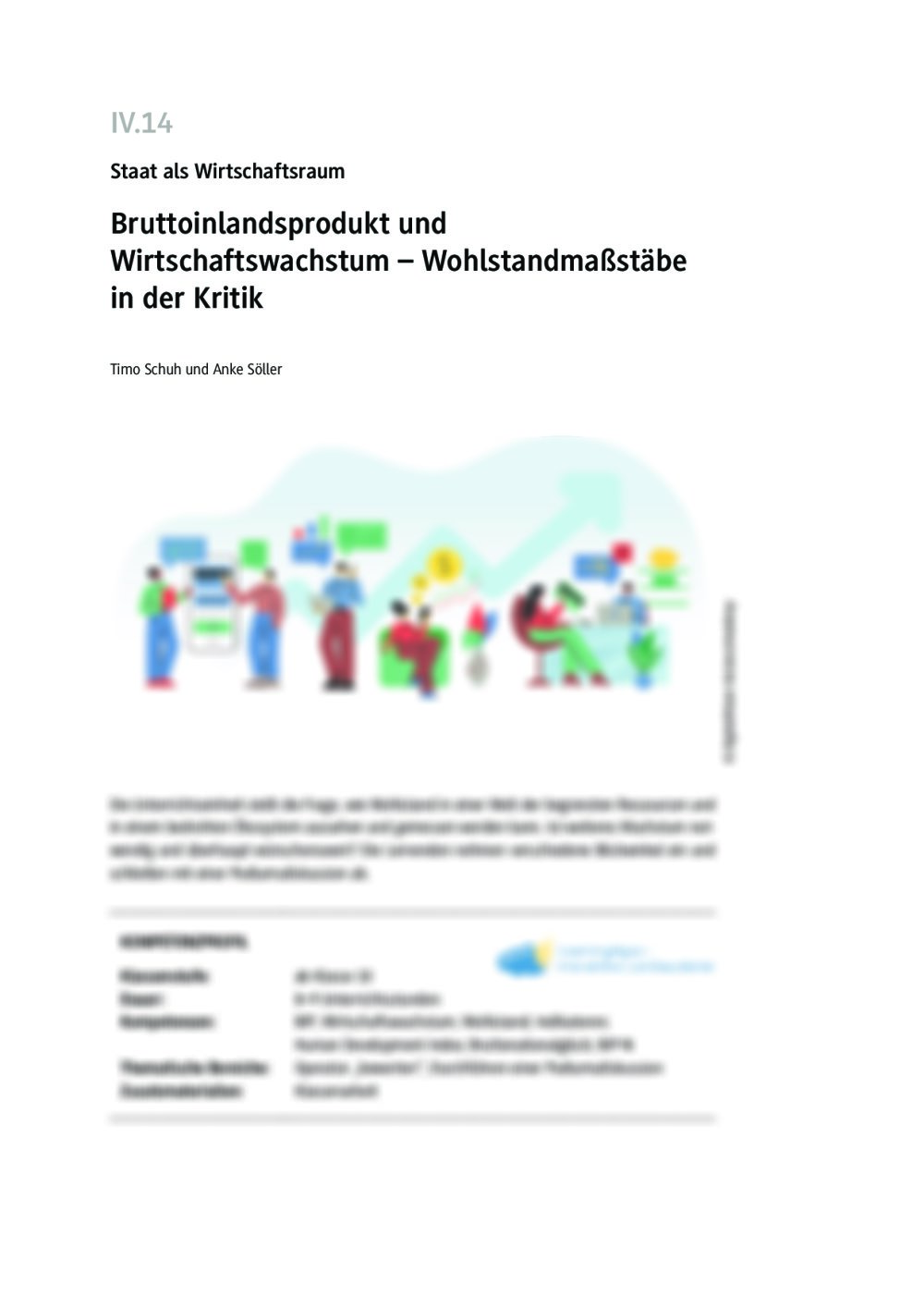 Bruttoinlandsprodukt und Wirtschaftswachstum - Seite 1