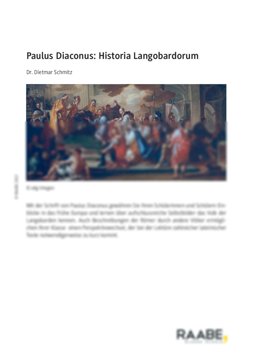 Paulus Diaconus: Historia Langobardorum - Seite 1