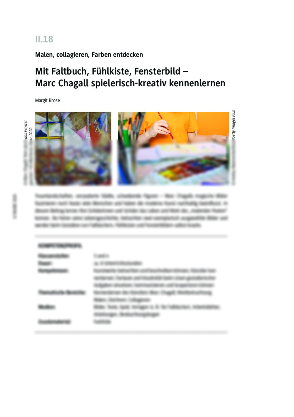 Mit Faltbuch, Fühlkiste, Fensterbild - Seite 1