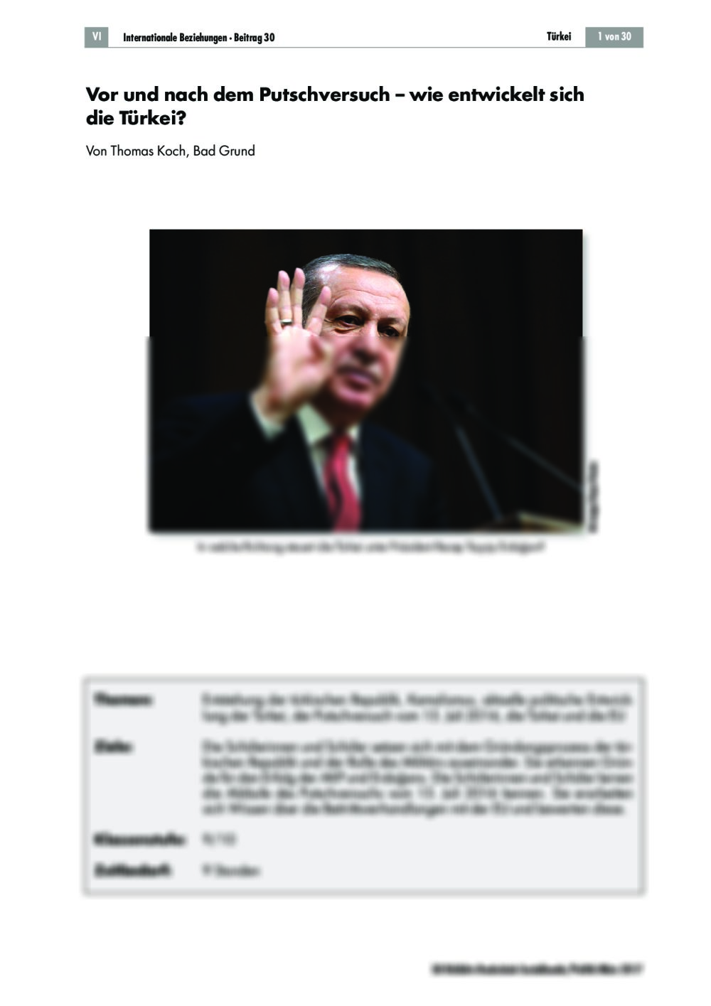 Wie entwickelt sich die Türkei? - Seite 1