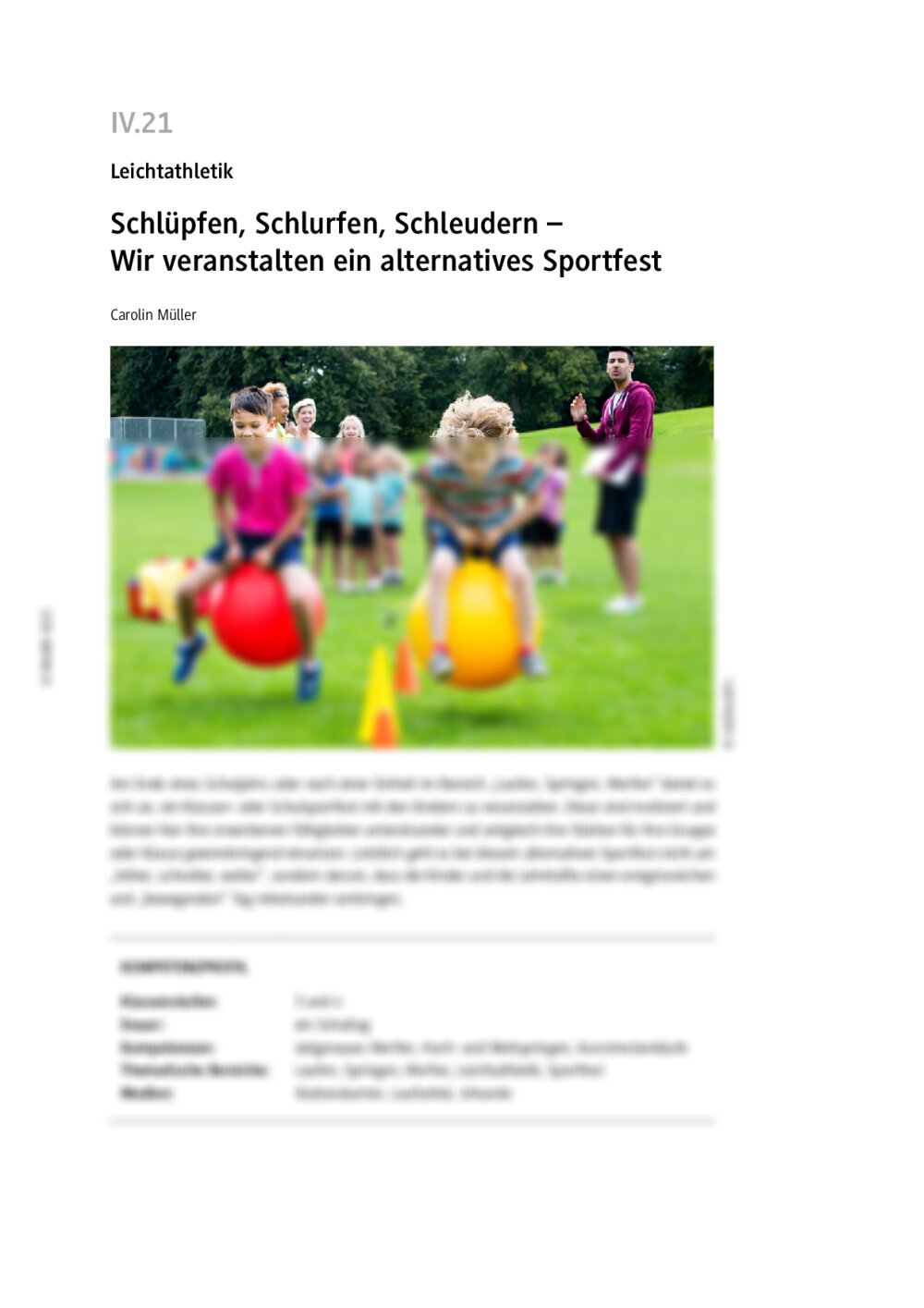 Schlüpfen, Schlurfen, Schleudern - Seite 1