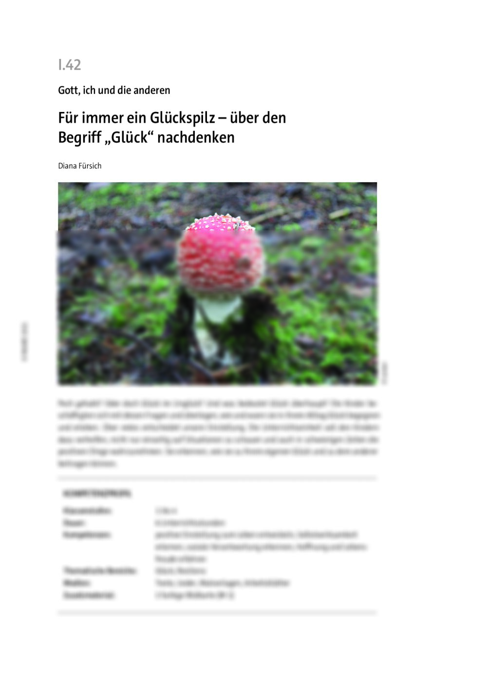 Für immer ein Glückspilz - Seite 1