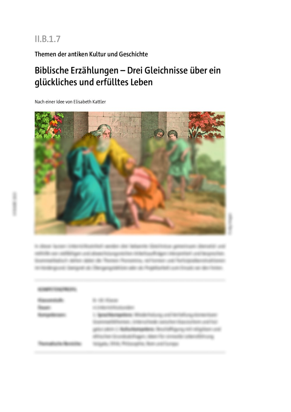 Biblische Erzählungen  - Seite 1